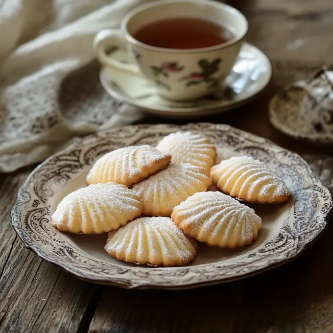 Serving the Perfect Madeleines Perfecting the Madeline: The Final Touch