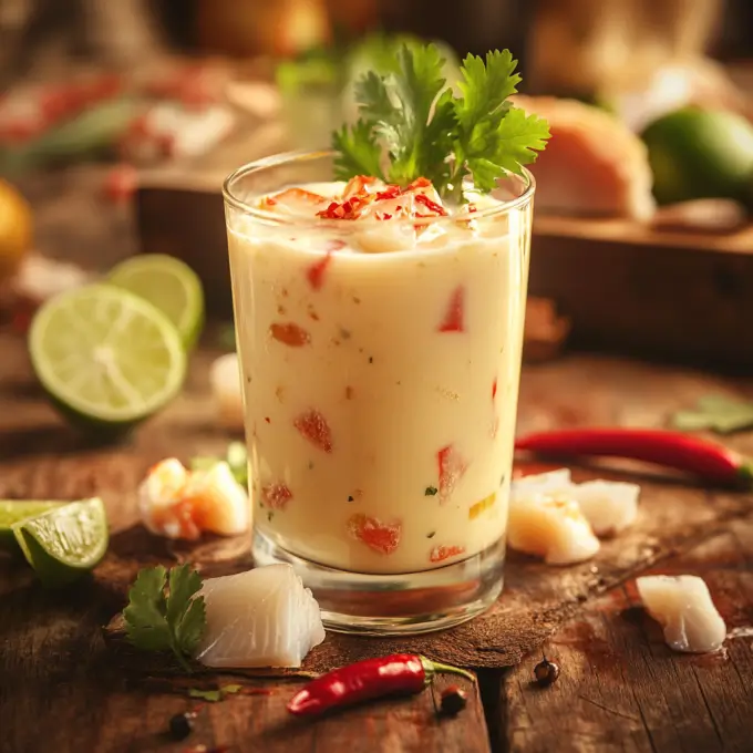 Mango-infused Leche de Tigre Recipe variation