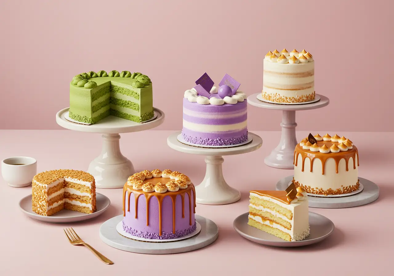 Modern Cake Flavor Trends Trendy cake flavors with modern ingredients