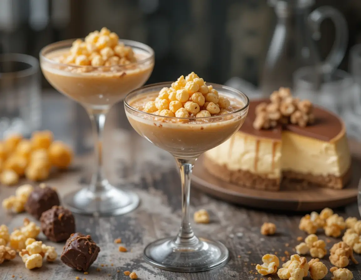 Cocktail and Dessert Pairings Buttery Nipple cocktails with dessert pairings